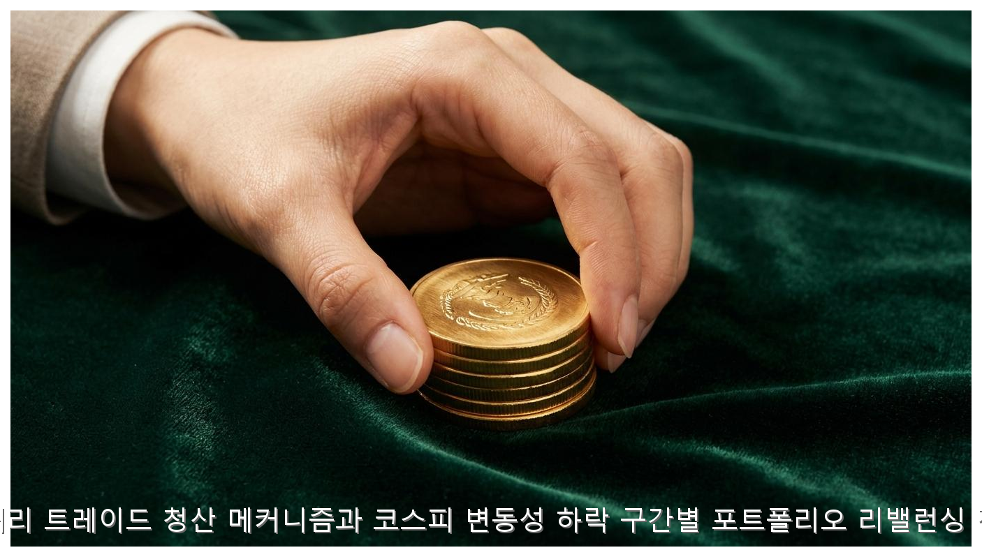 엔캐리 트레이드 청산 메커니즘과 코스피 변동성 하락 구간별 포트폴리오 리밸런싱 전략 핵심 안내 및 분석 인포그래픽 (4)