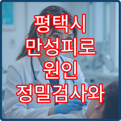 평택시 만성피로 원인 정밀검사와 맞춤 치료 프로그램 운영 병원 안내