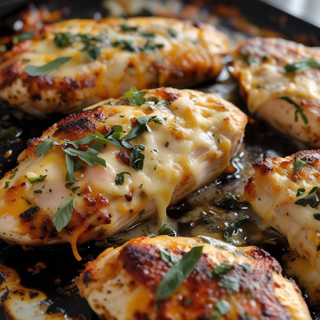 Final Easy Cheesy Stuffed Chicken Breast Recipe | Homemade & Delicious