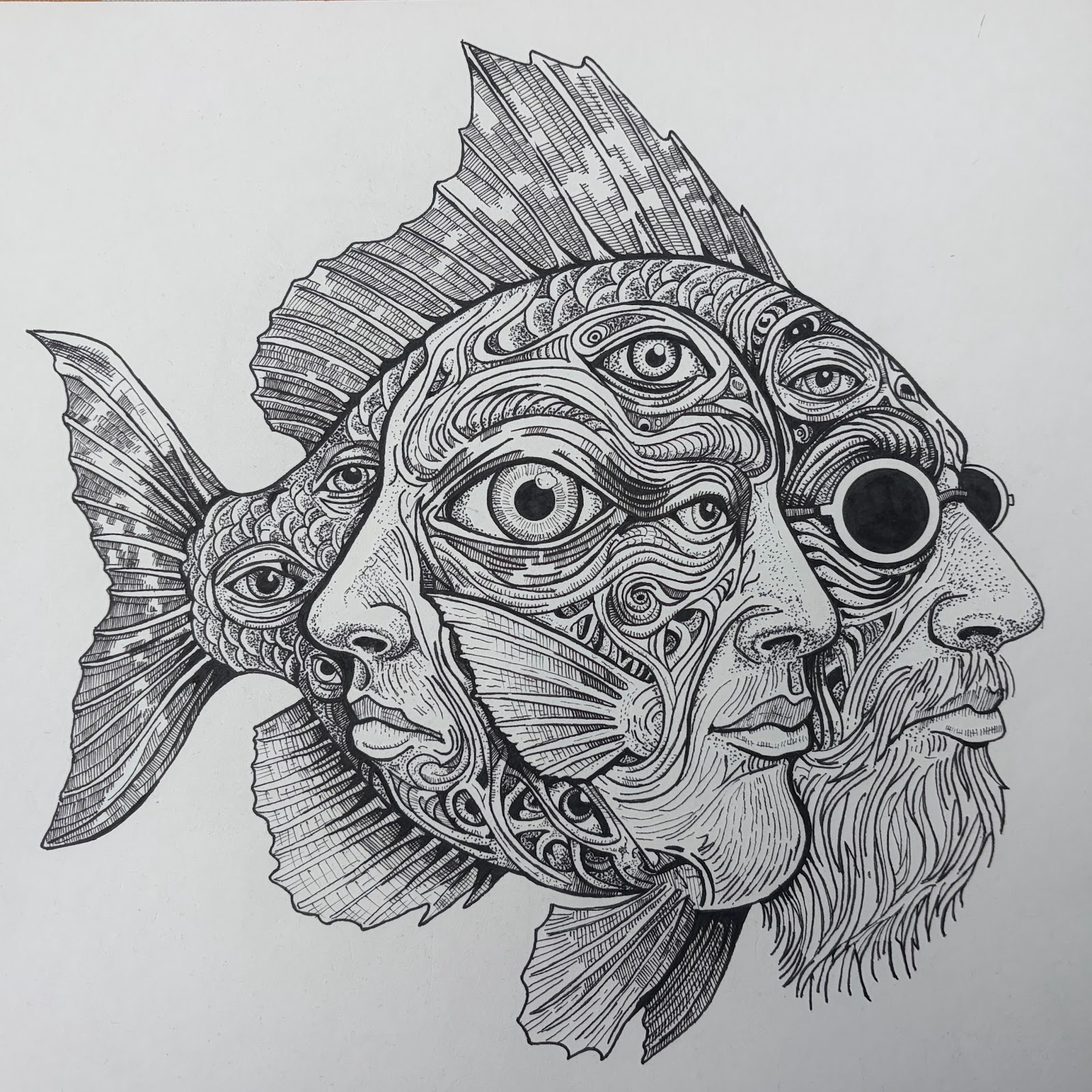 Ink on Paper