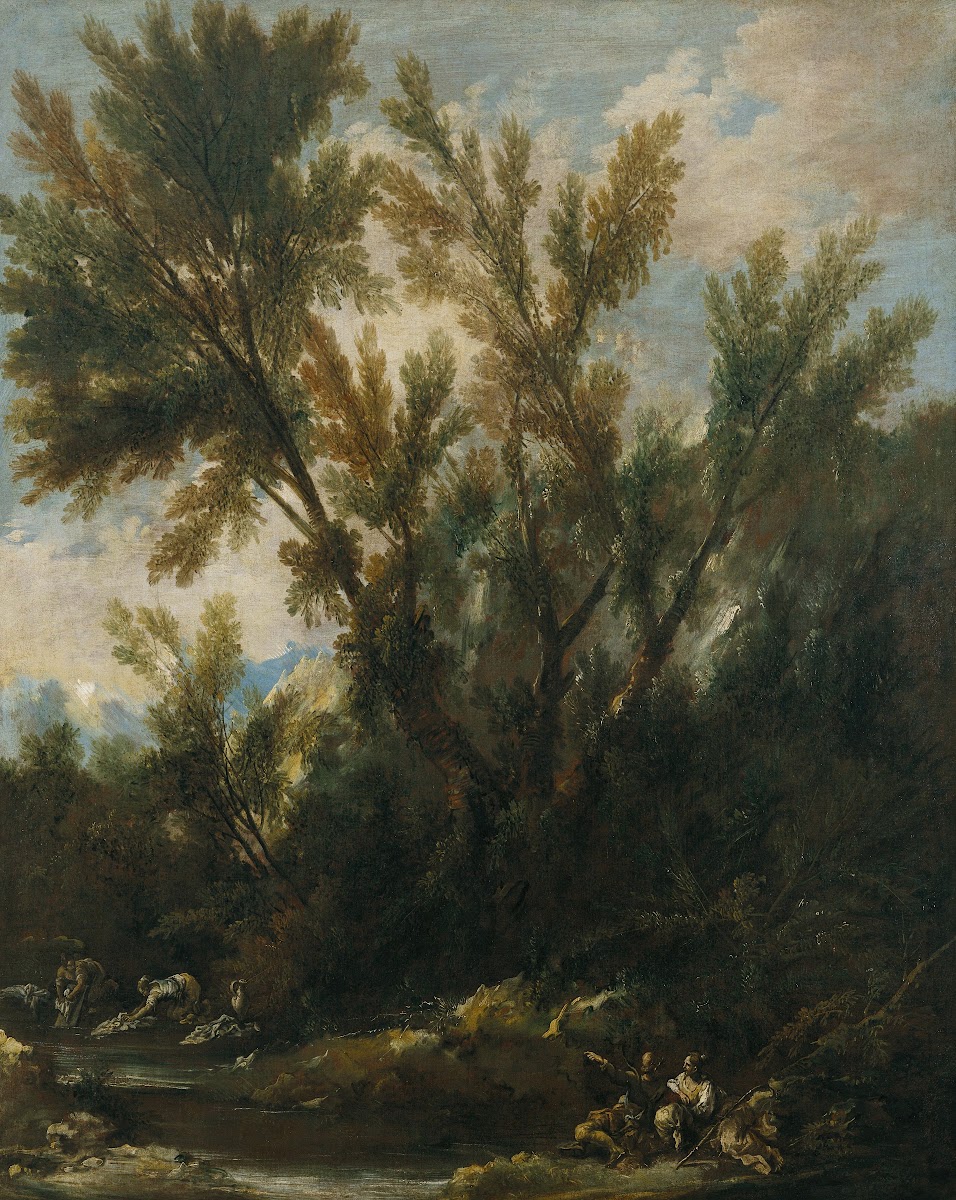 Landscape with Figures About 1713