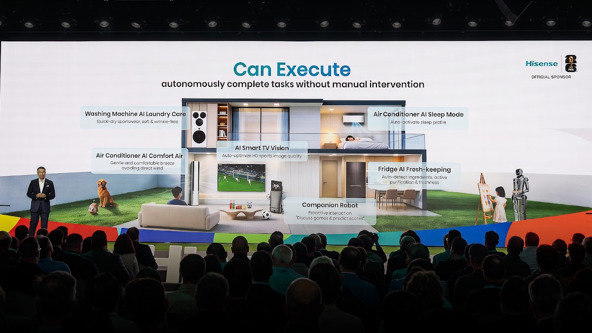 Hisense aposta tudo na IA para transformar a casa inteligente na próxima década