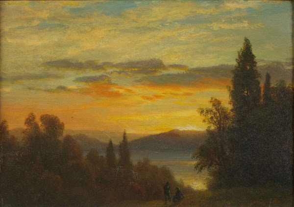 On the Hudson River Near Irvington 1866 1870