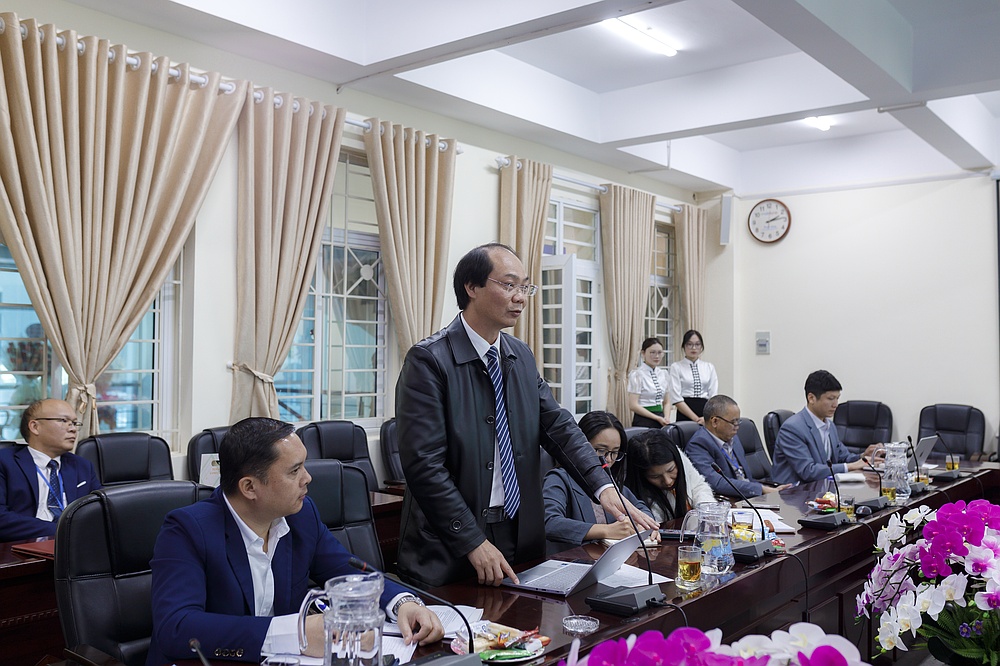 Trường Đại học Tây Bắc tiếp đón và làm việc với  Đoàn công tác Đại sứ quán nước Cộng hoà  Dân chủ Nhân dân Lào