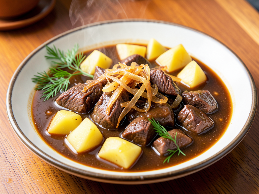Калжа (Субпродуктовая солянка по-татарски)