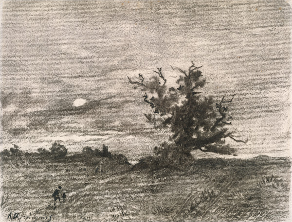 Moonlit Landscape 19001910