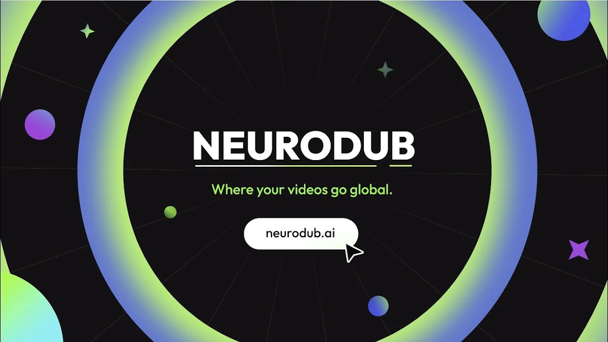 Captura de Neurodub AI