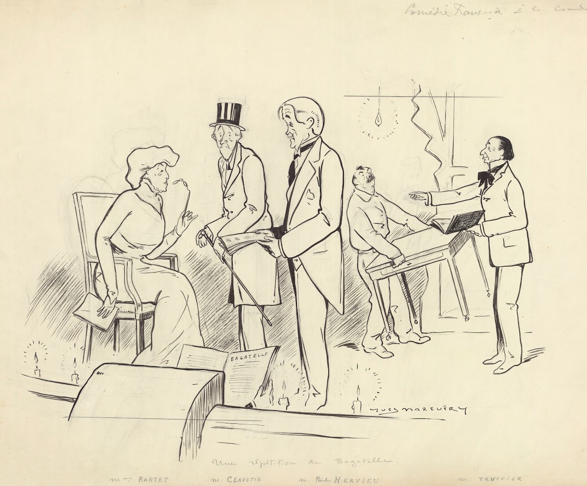 Bagatelle de Paul Hervieu 1912