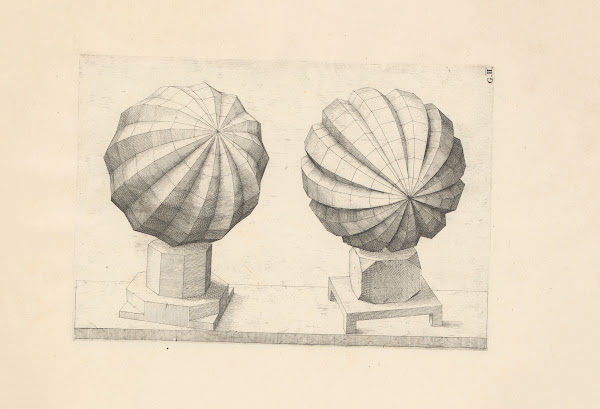 Perspectiva Corporum Regularium Perspective of regular solids Pl32 1568