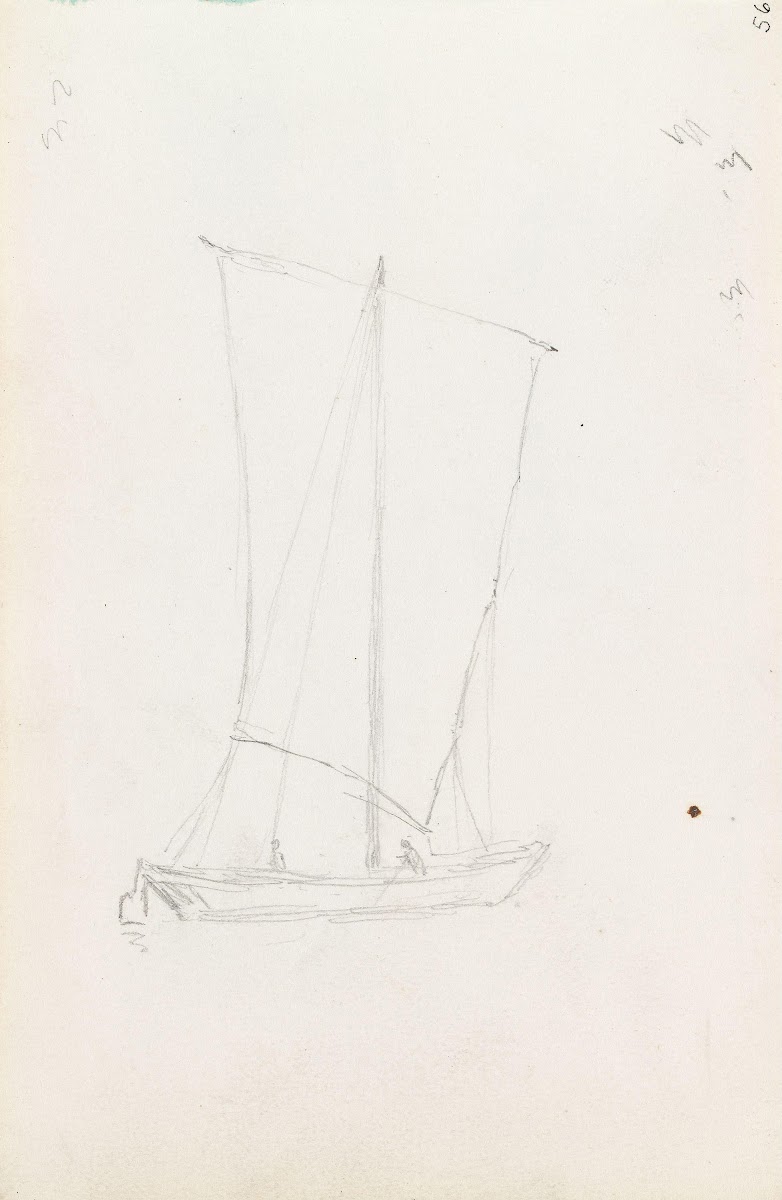 Sailboat Between 1878 and 1880