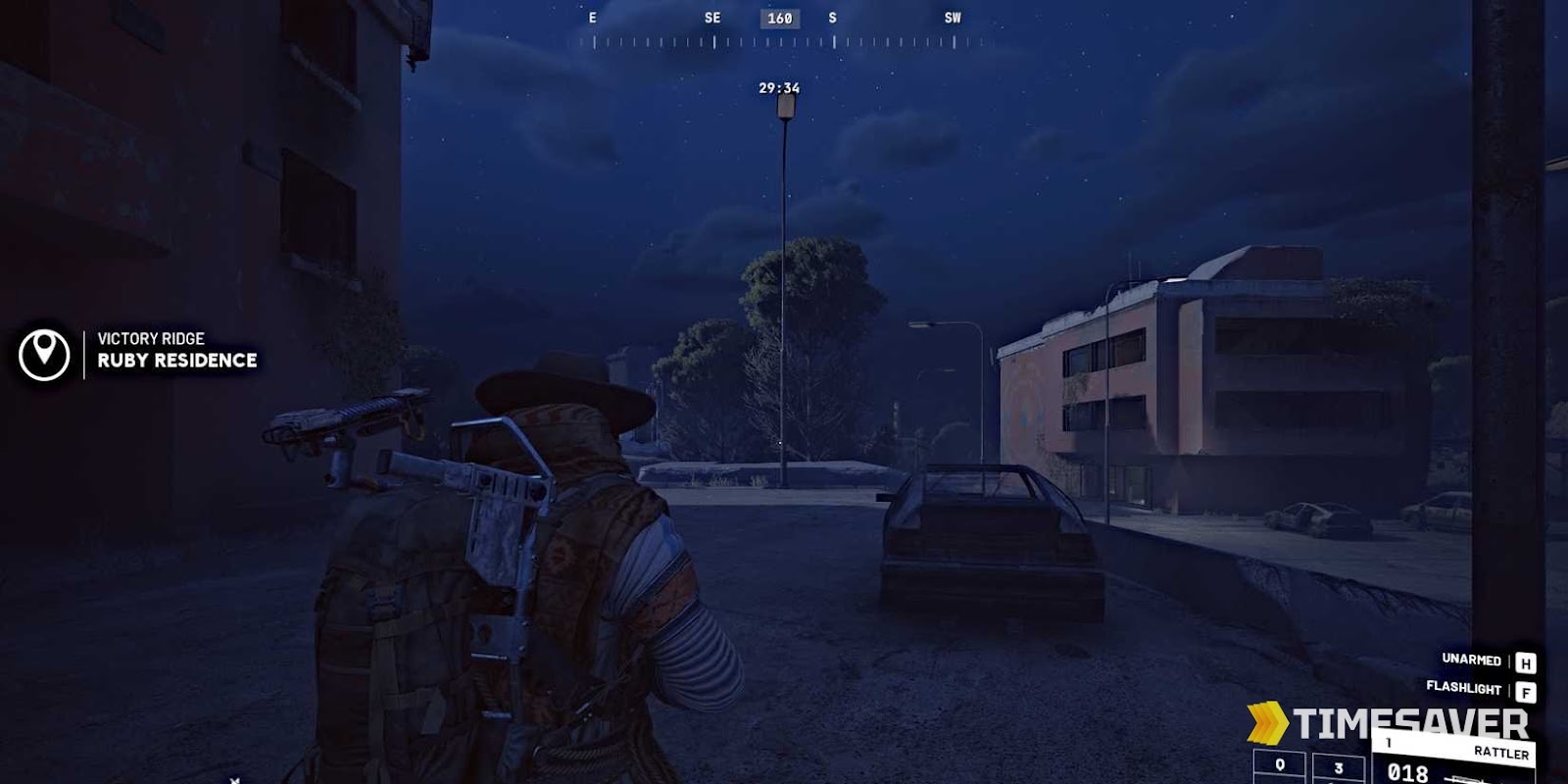 ARC Raiders Night Raid at Ruby Residence in Buried City — the residential block and map condition where the Wolfpack blueprint drops