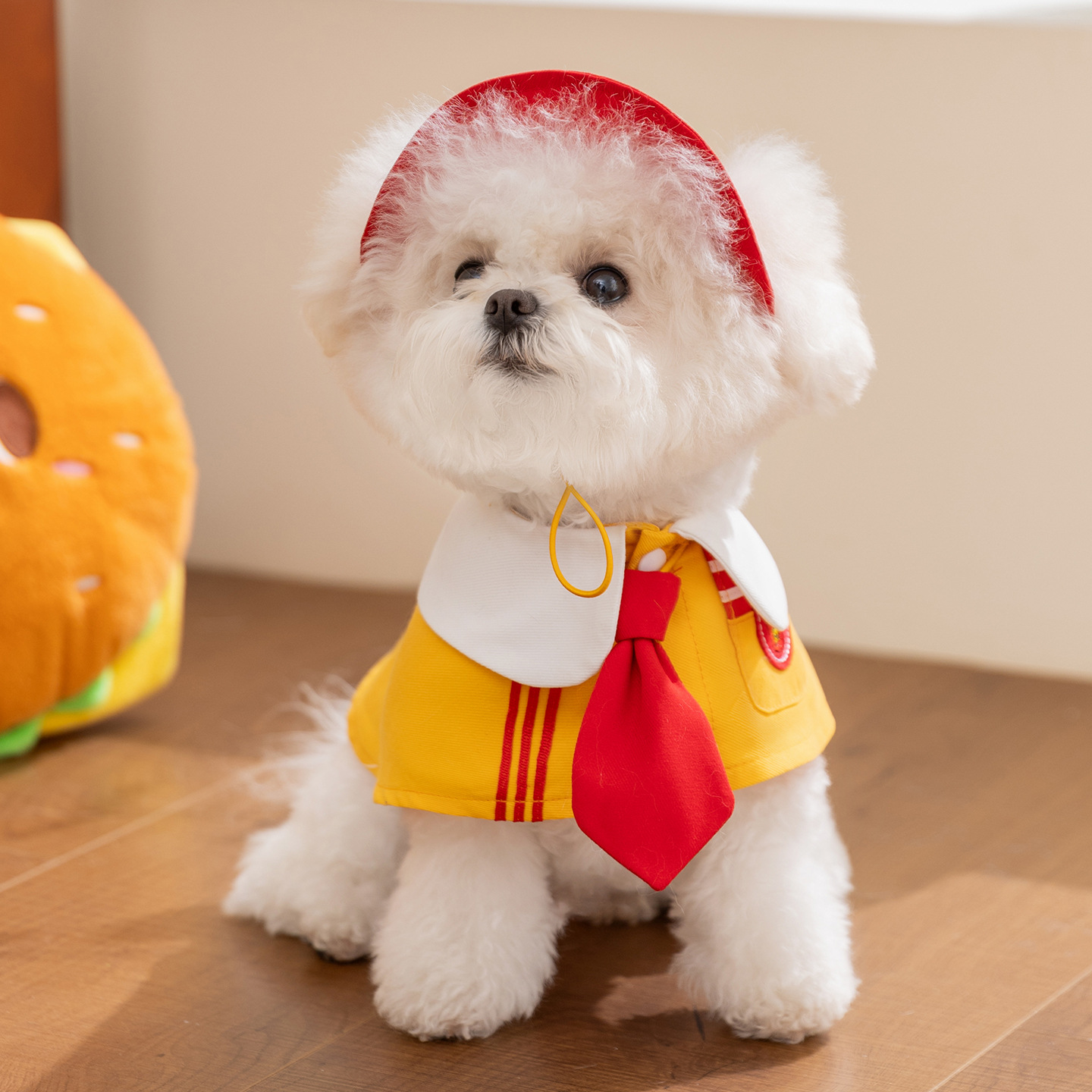 Summer cape for dogs, nautical style, light