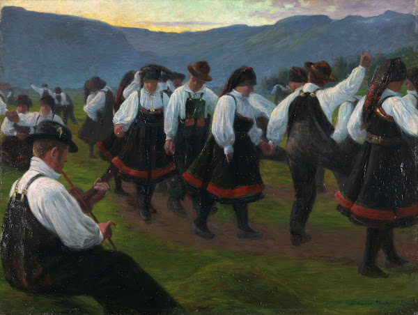 Dance in Setesdal 1891