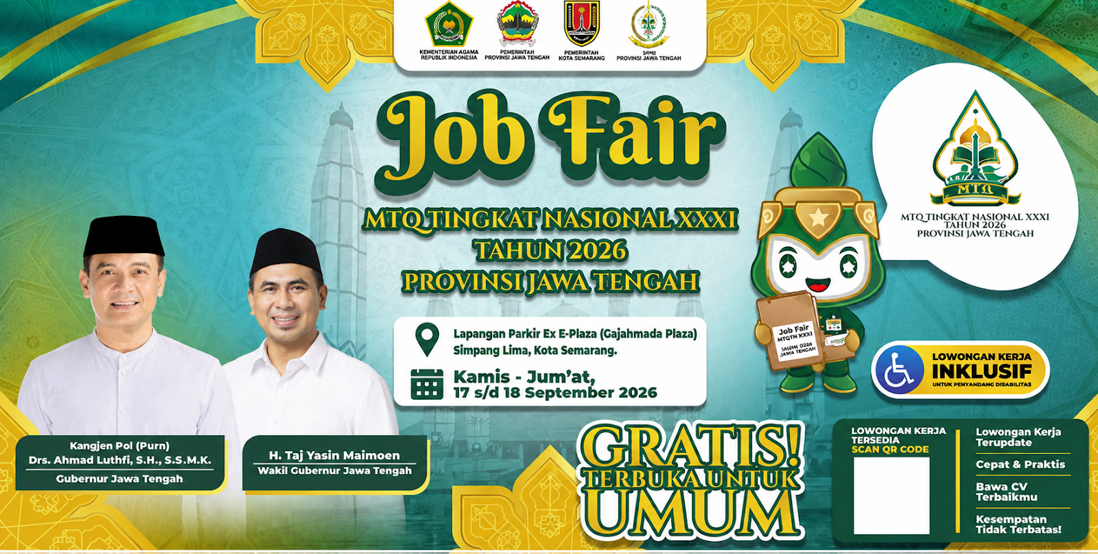 Job Fair MTQ Nasional Jateng 2026