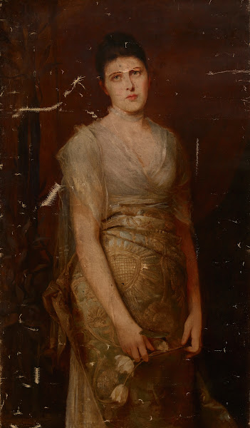 Portrait of Alicja Worms 19th century
