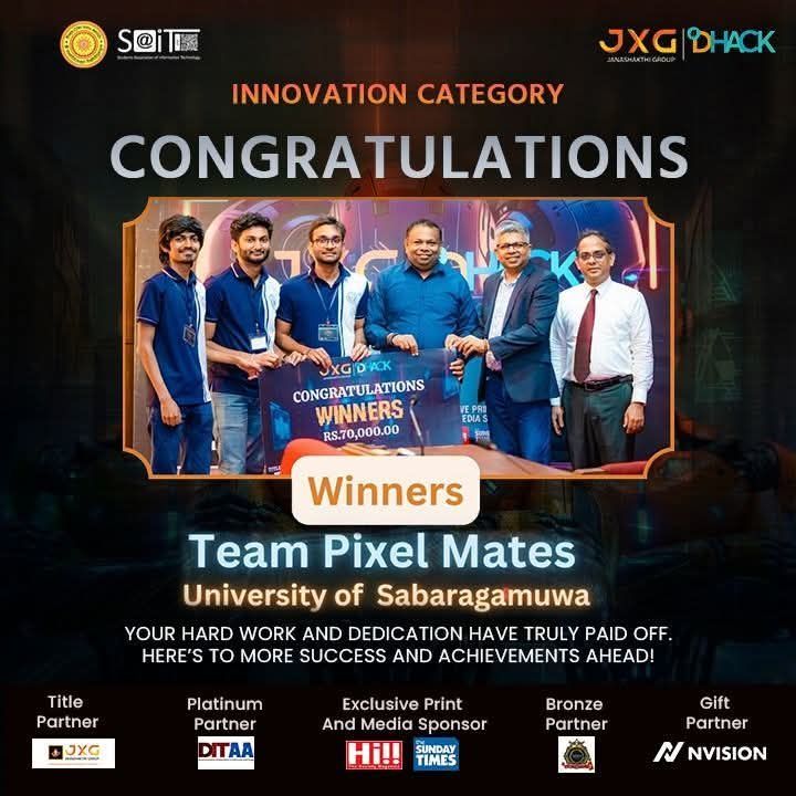 DHACK Winners – Innovation Category