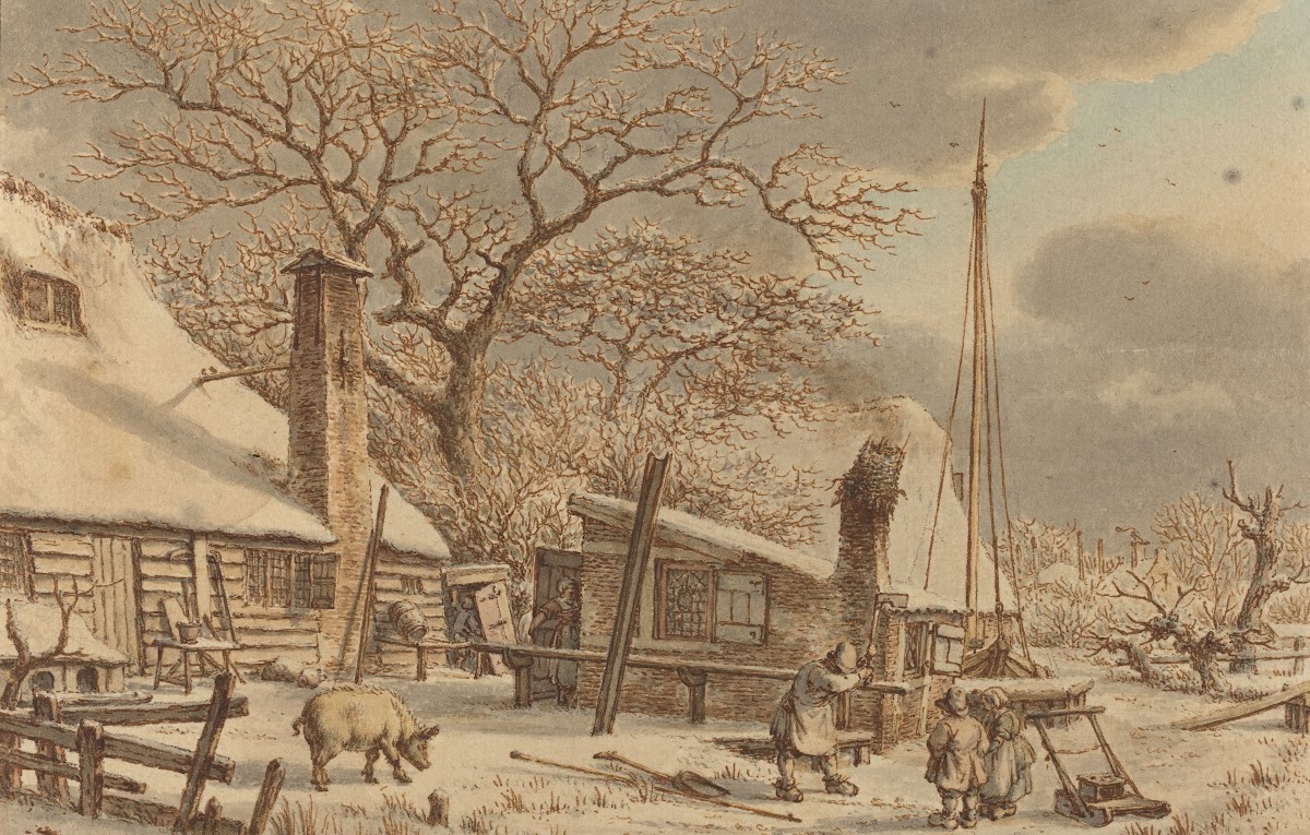 Farmyard in Winter 1786