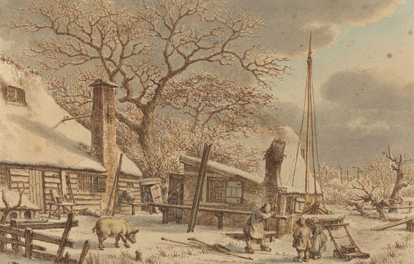 Farmyard in Winter 1786