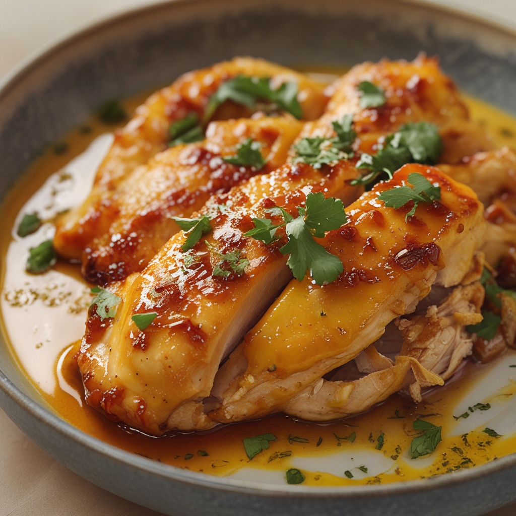 Easy Mango Glazed Chicken Recipe for Quick Weeknight Dinner – Simple & Flavorful finished