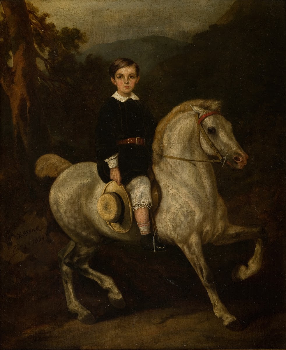 Portrait of General Haukes Son 1859