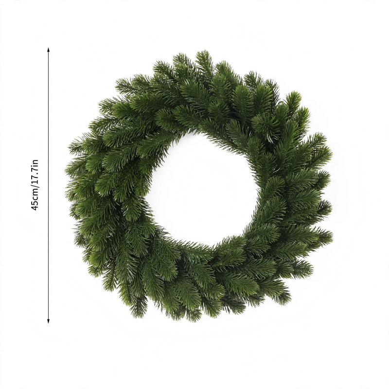 Artificial Christmas Wreath made of plastic, 10-30 cm