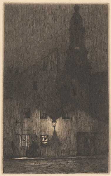 Laterne am Güntzplatz 1905