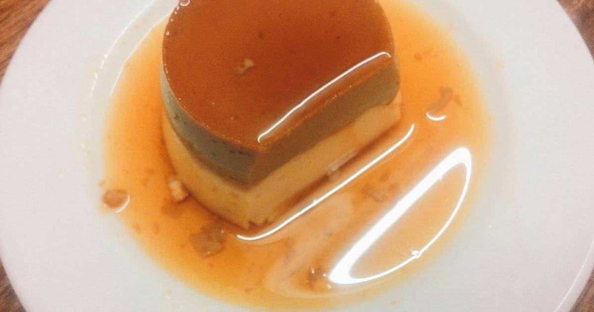 Flan vị cà phê
