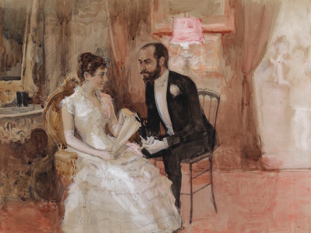 Scene At The Ball 1884
