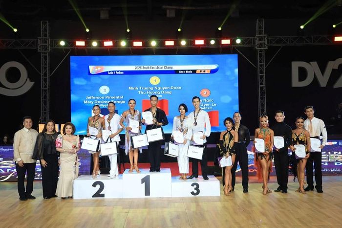 DanceSport Việt Nam khởi đầu ấn tượng tại Manila - Báo Văn hóa