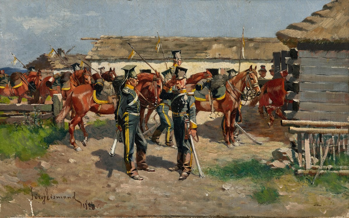 Departure Of The Soldiers 1886
