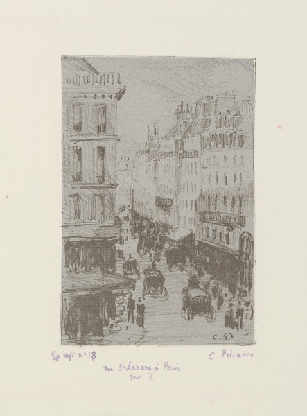 Rue Saint Lazare Paris 1897