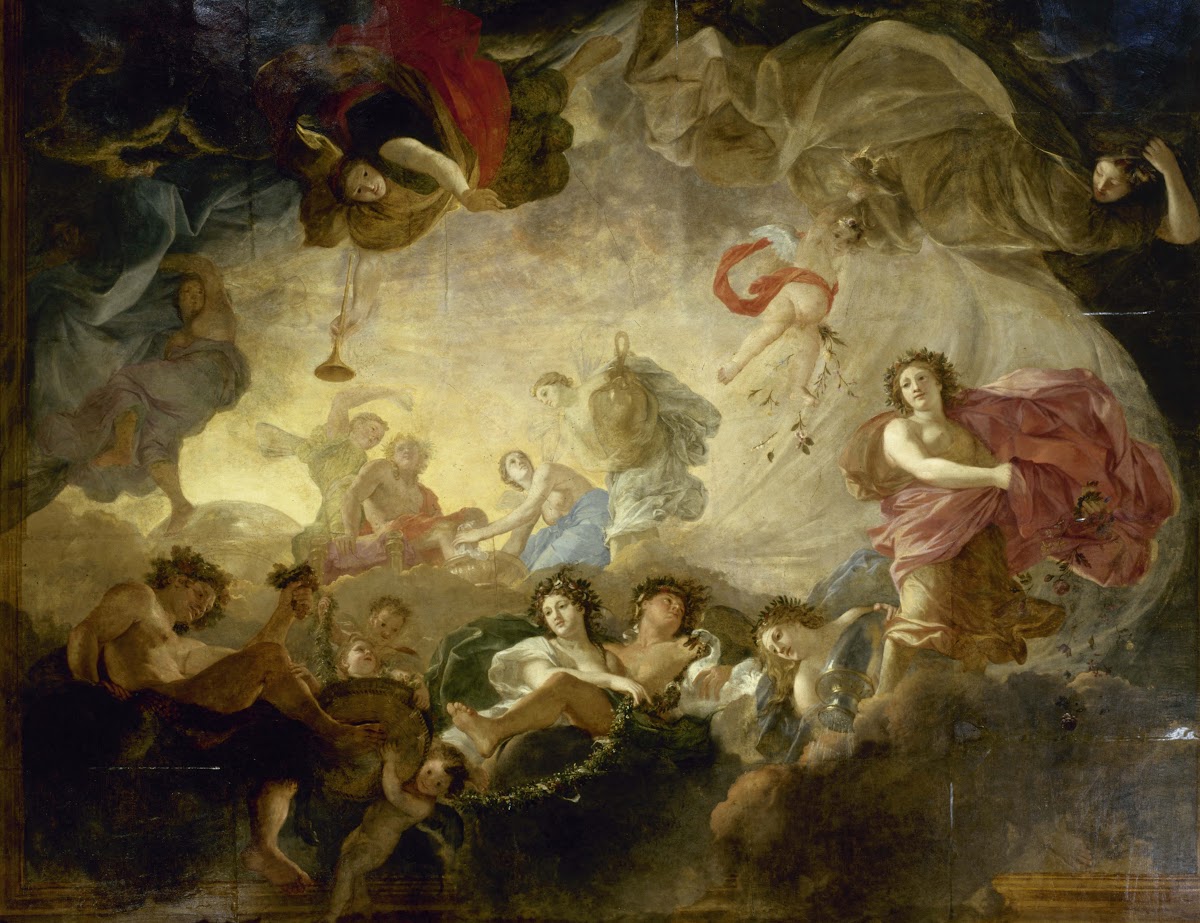 Le Lever de lAurore dit aussi Apollon et les Heures 1652   1655