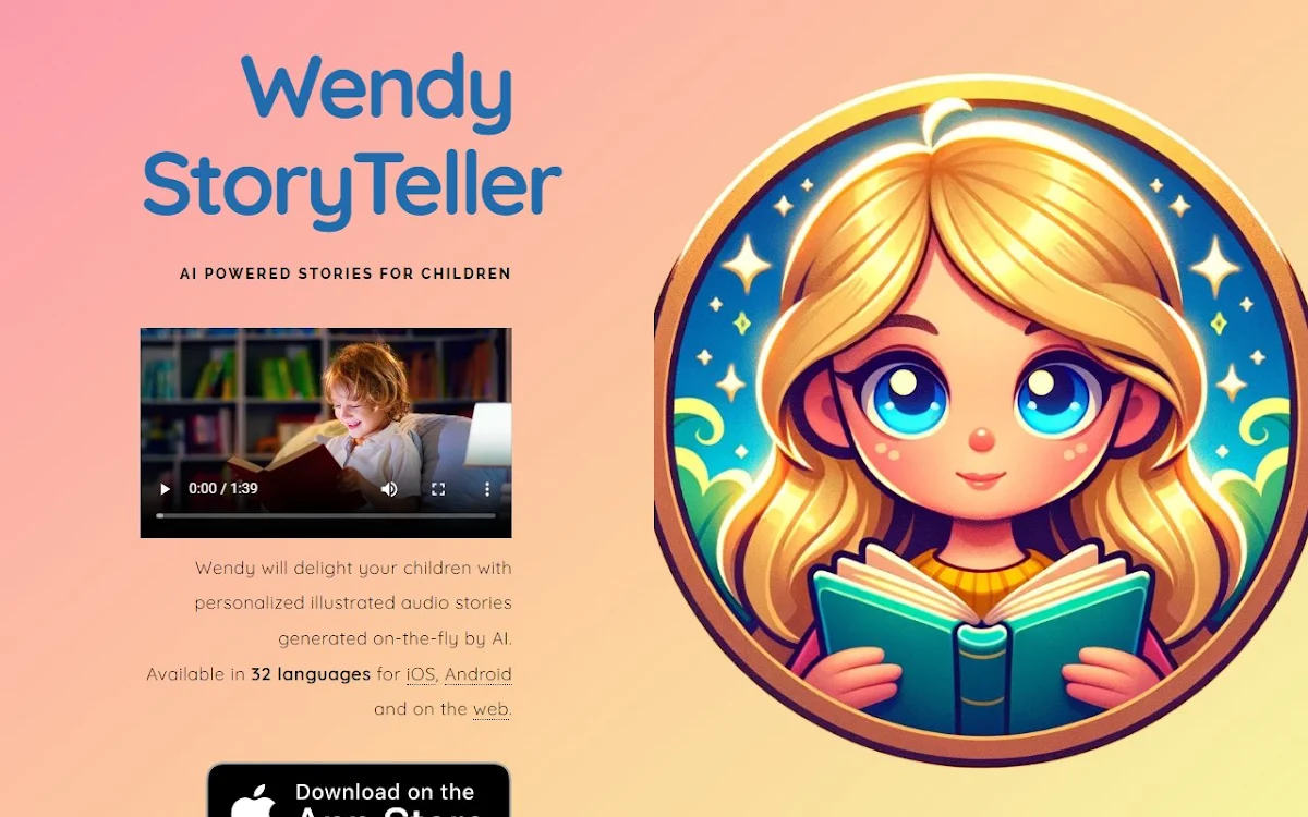 Captura de Wendy StoryTeller