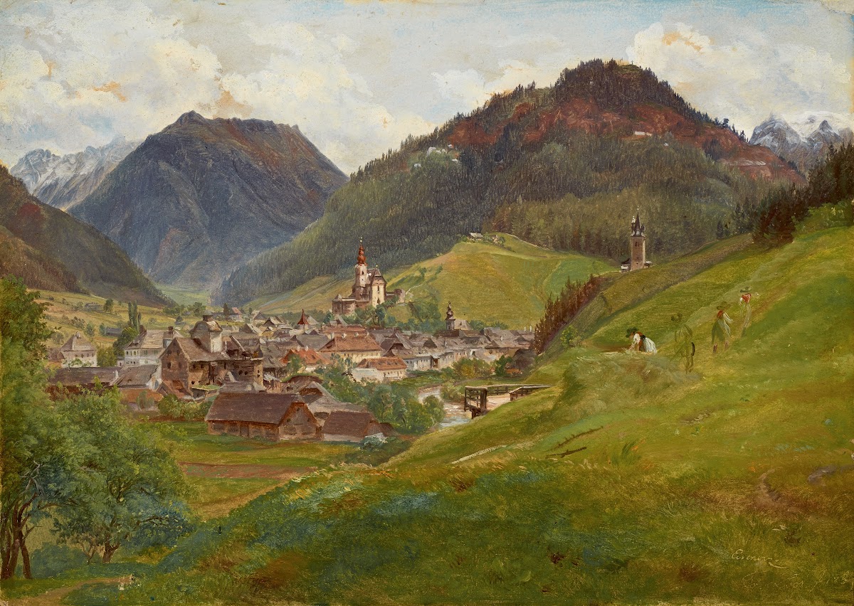 Blick auf Eisenerz 1839