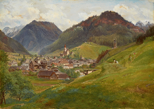 Blick auf Eisenerz 1839