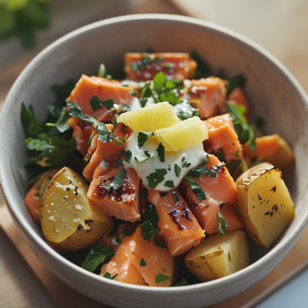 Final Smoky Salmon Sweet Potato Power Bowl