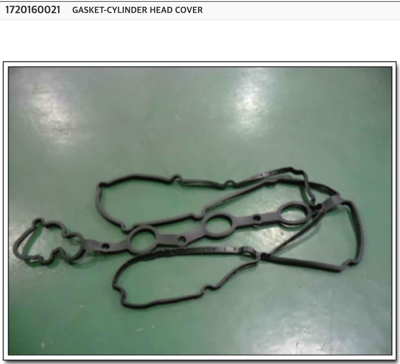 Cover Gasket ძრავის ხუფის შუასადები