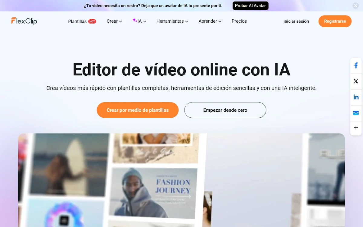 Captura de Auto Subtitle by FlexClip