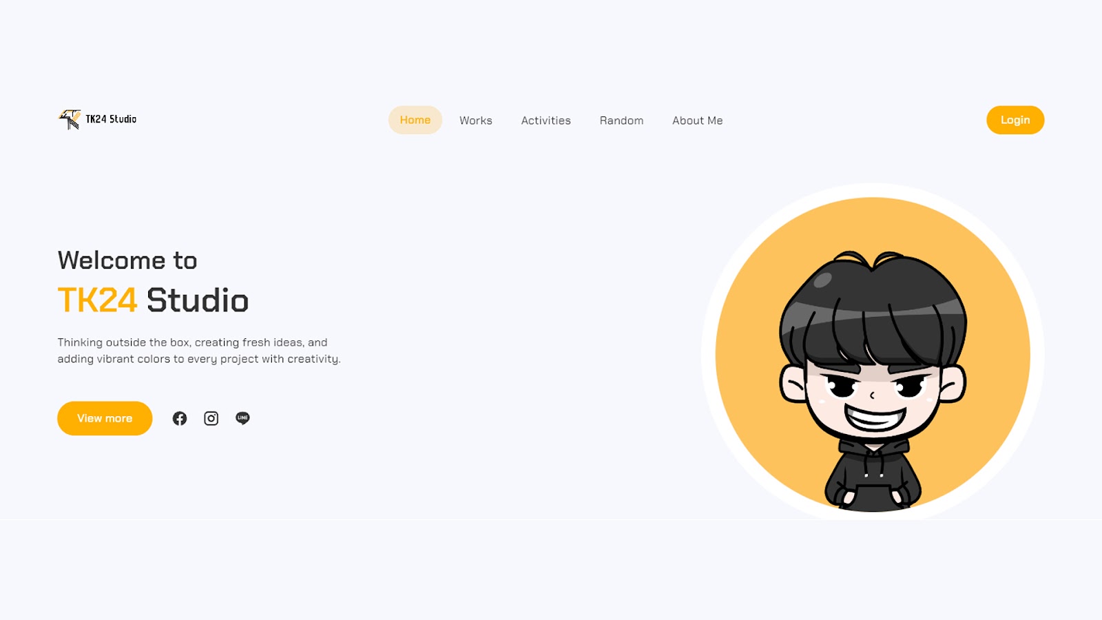 Home-Page - Before