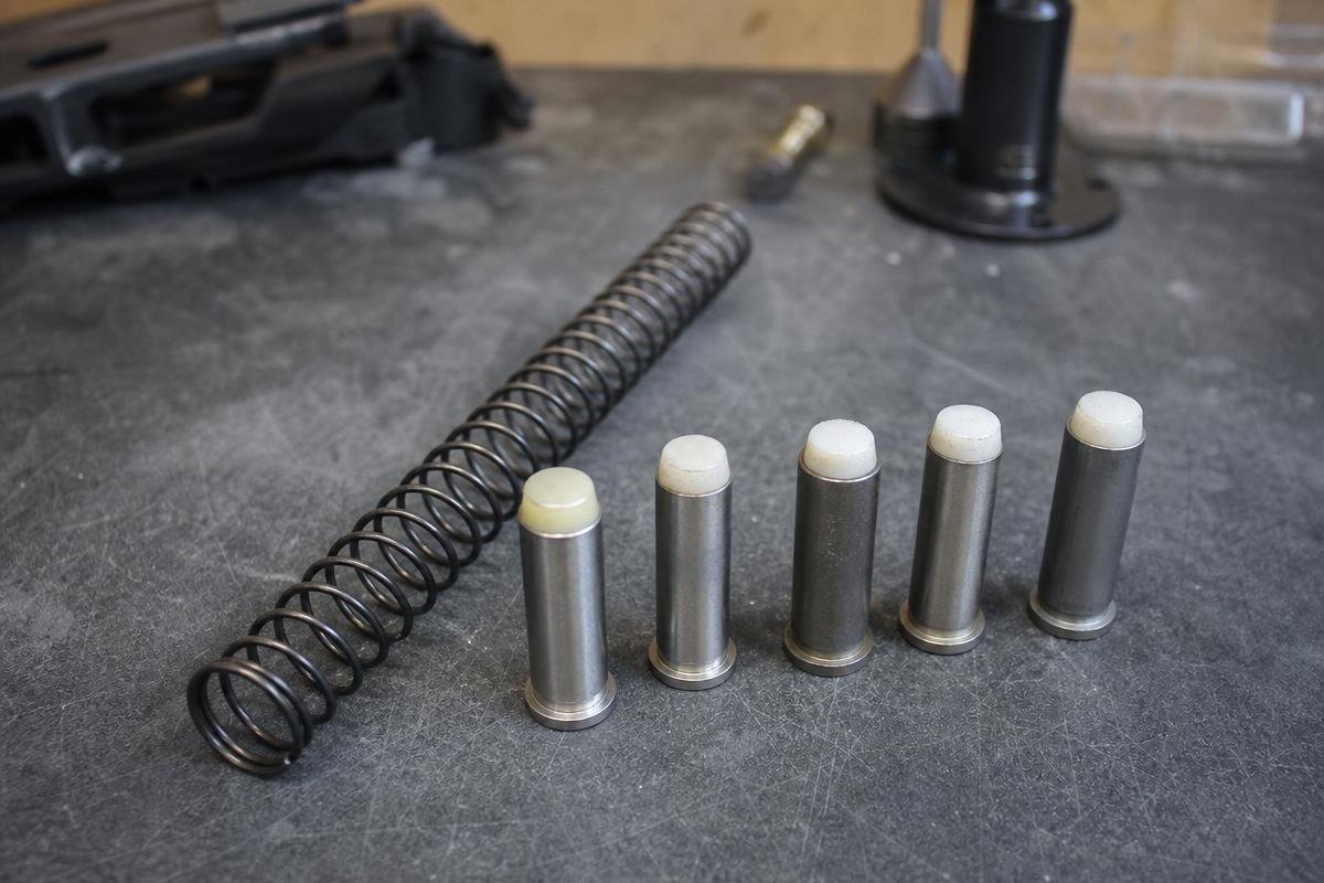 AR-15 buffer weight comparison for recoil and cycling