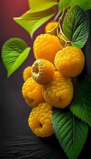 Yellow Raspberry Picture