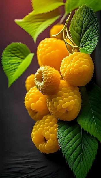 Yellow Raspberry Picture