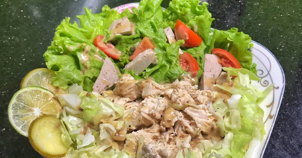 Salad ức gà 🥗