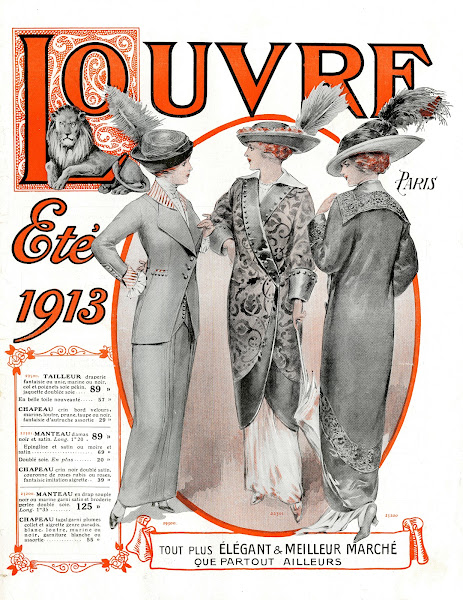 Au Louvre  Eté 1923