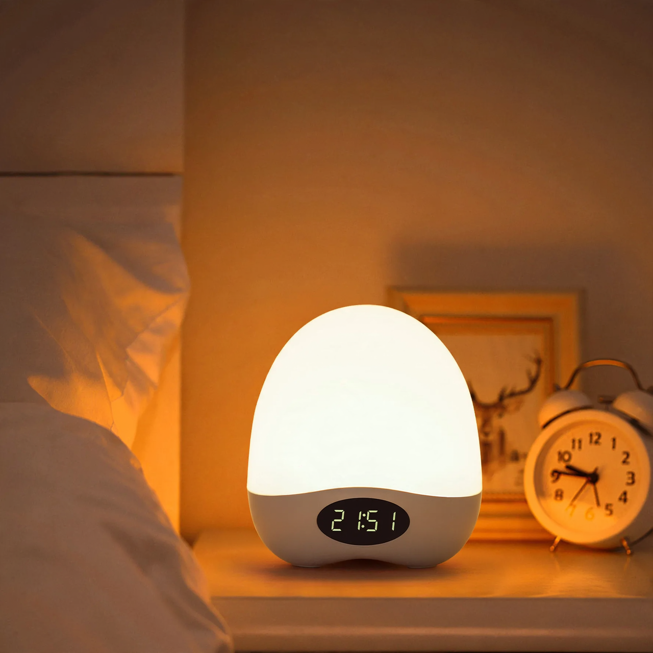 Full Spectrum Night Light with Touch Control