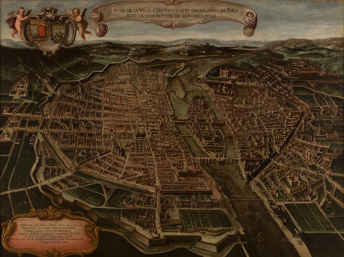 Plan De Paris 1632   1641