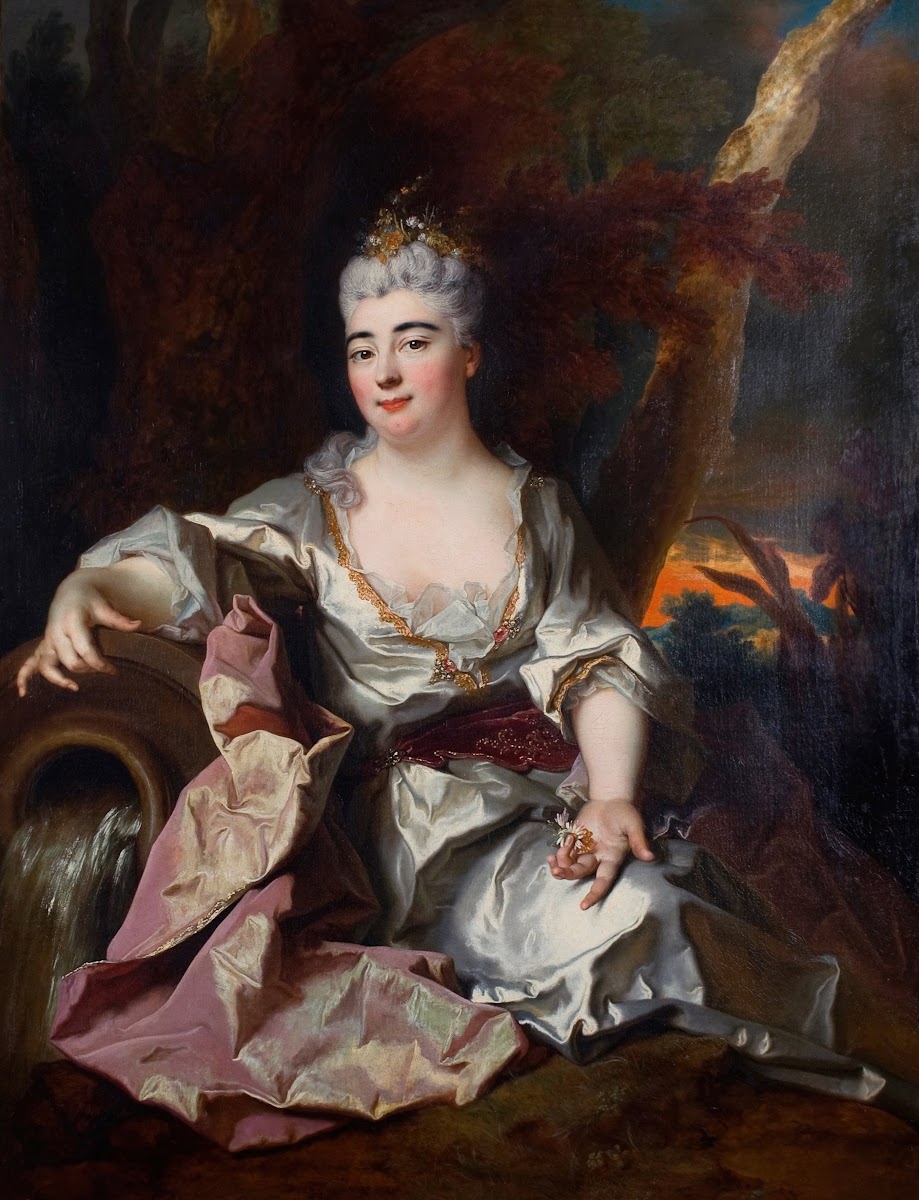 Portrait of Marie Louise Élisabeth dOrléans Duchess of Berry 1695 1719 1714