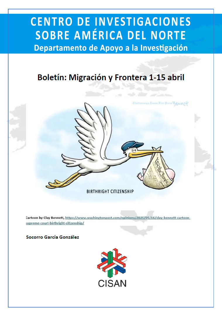Portada del boletín