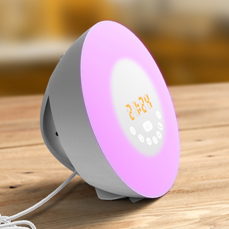 Multifunctional LED Wake-Up Light with Color Change