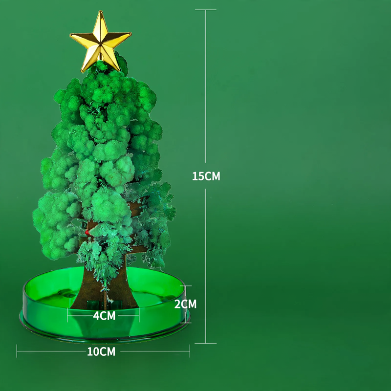 Magical Crystal Christmas Tree for Growing Yourself
